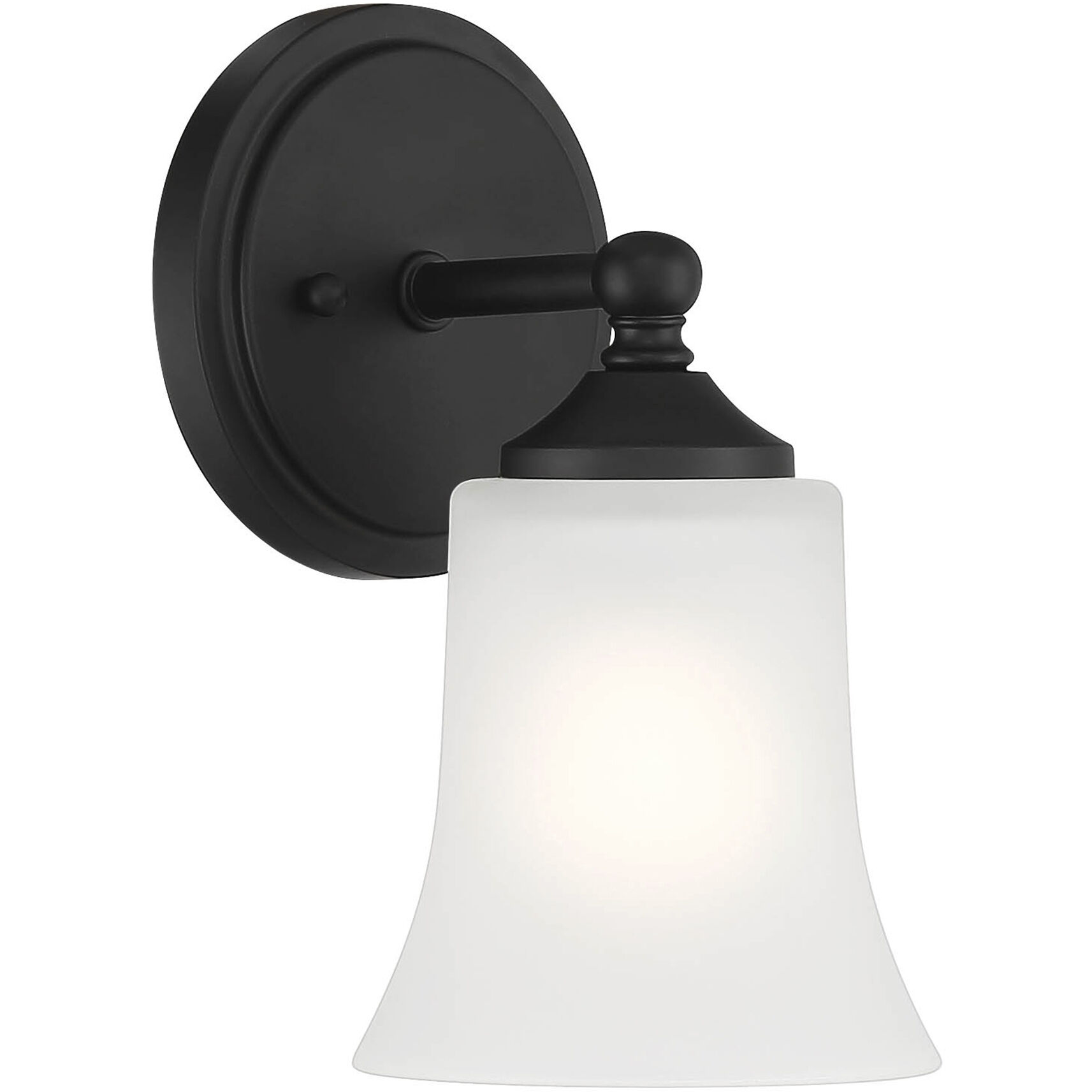 Bronson 1 Light 5 inch Matte Black Wall Sconce Wall Light